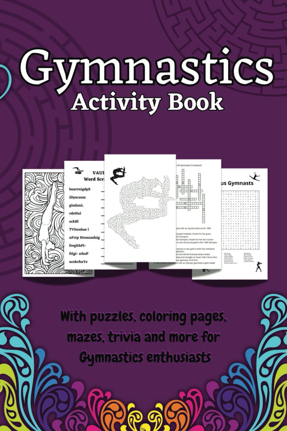Gymnastics Activity Book cover