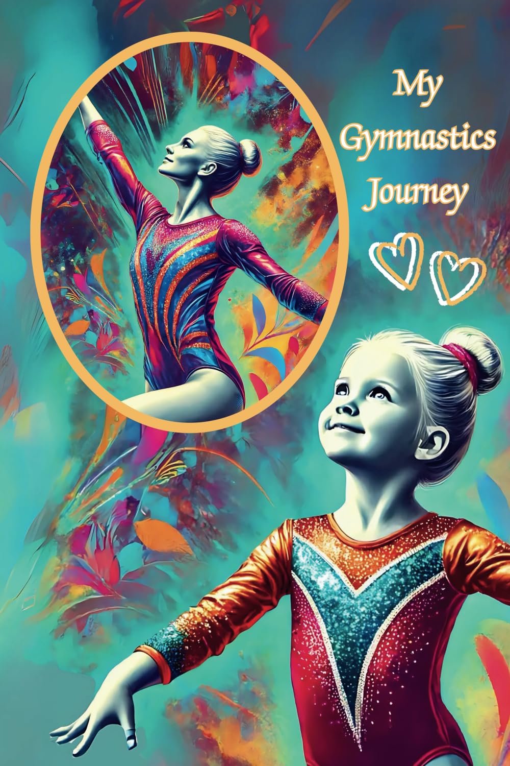 My Gymnastics Journey Inspiration Journal cover