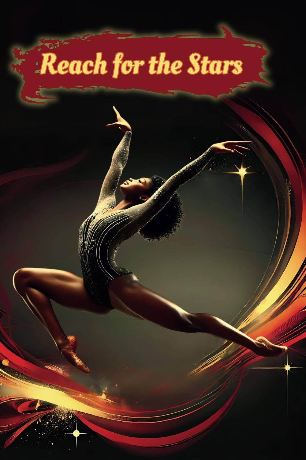 Reach for the Stars gymnastics journal cover