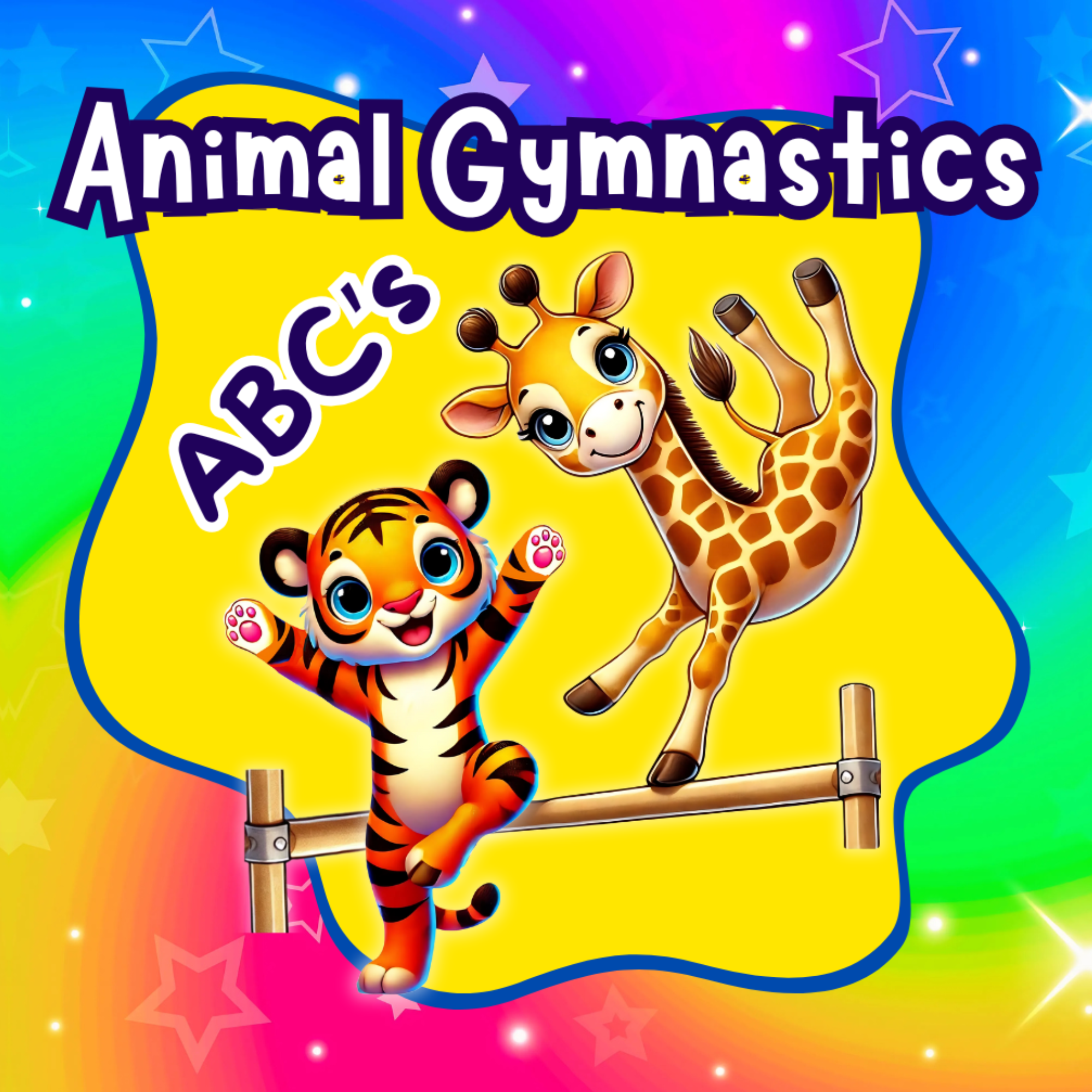 Animal Gymnastics ABC's book cover